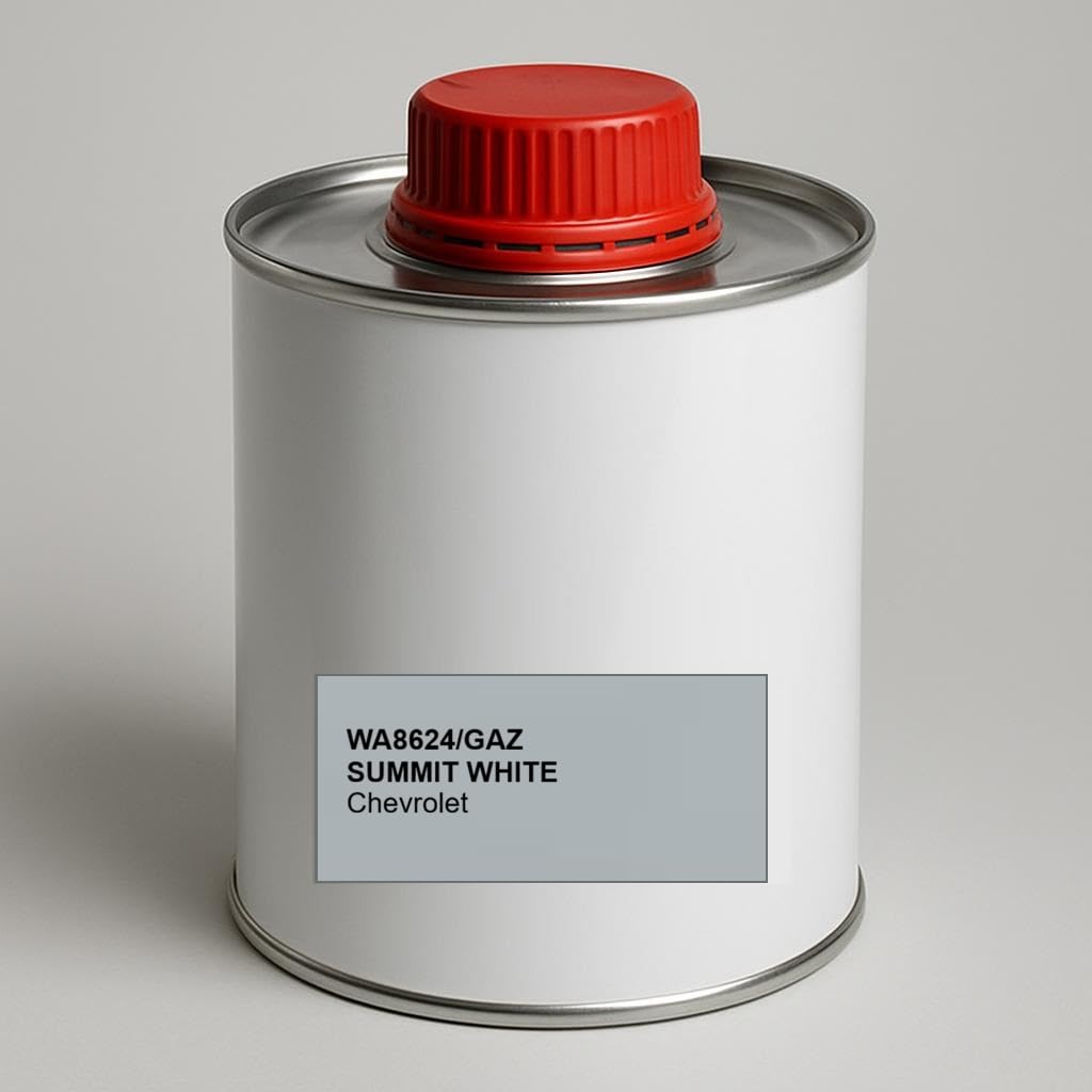 Amazon.com: Car paint WA8624/GAZ SUMMIT WHITE, exactly matching
